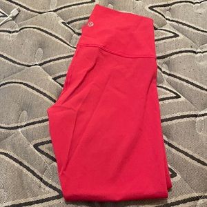 Lululemon cropped leggings